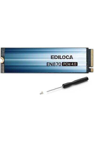 Generic قرص SSD Ediloca EN870 سعة 4 تيرابايت PCIe Gen4، بسرعة تصل إلى 7450 ميجابايت/ثانية