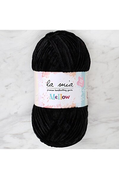 Marsilyan La Mia Mellow Black Hand Knitting Lanyard - 902 - 34151