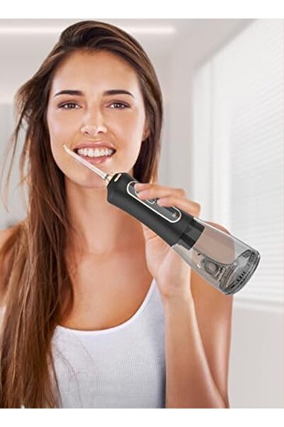 ETG Water Flosser for Teeth, 300ML Cordless Oral Irrigator Rechargeable Dental Flosser Picks with 5 Mode