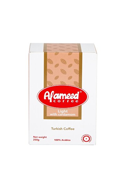alameed قهوة العميد التركية الخفيفة مع الهيل 250 غرام