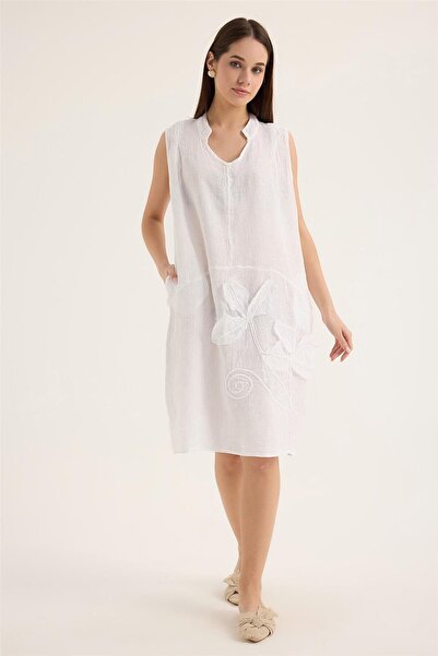 HomeStore Kolsuz Tunisien Yaka Elbise