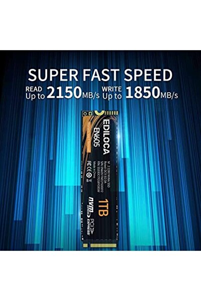 Generic Ediloca EN605 1TB SSD M.2 2280, NVMe 1.3 PCIe Gen3 x4 SSD