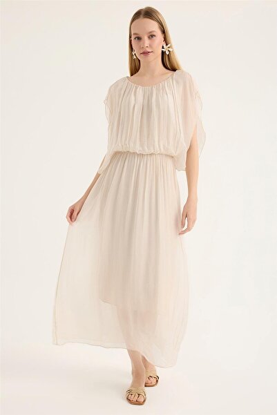 HomeStore İpek Bel Lastikli Elbise