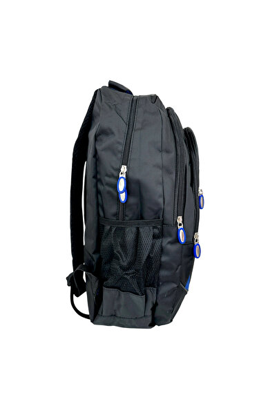 OEM Fashion backpack blue, 45 x 35 x 20 cm, 3 compartments, RS29