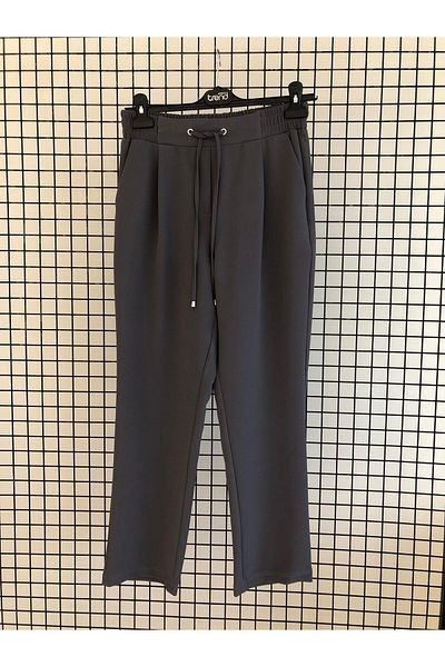 Armine Elastic Waist - Tie-Up Trendy Trousers Autumn-Winter