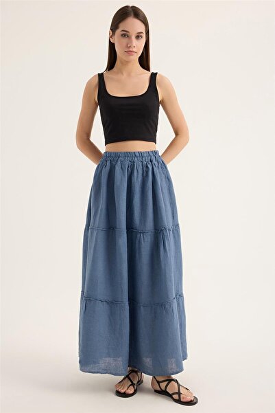 HomeStore Linen Skirt