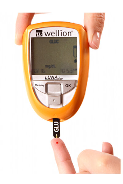WELLİON Luna Cholesterol test strips 5 pieces