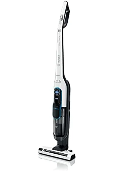 Bosch Athlet Serie 6 BCH86SILGB ProSilence 25.2 V Cordless Vacuum Cleaner, 60 minutes runtime - Whit