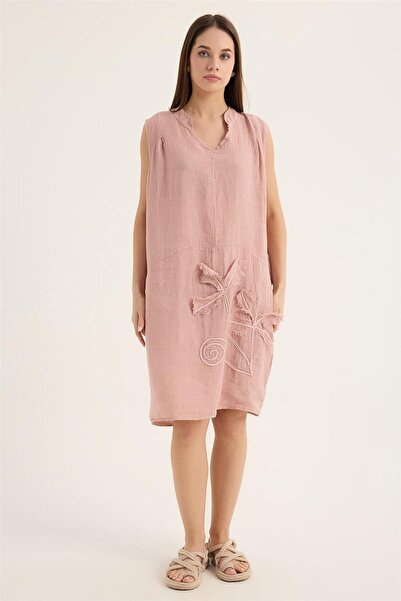 HomeStore Kolsuz Tunisien Yaka Elbise