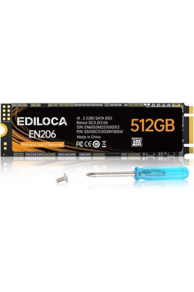 Generic Ediloca EN206 512GB 3D NAND TLC M.2 SSD