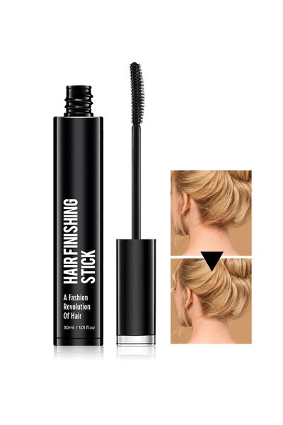 Immetee عصا تشطيب الشعر، كريم تشطيب الشعر الصغير غير الدهني للشعر المجعد والم...