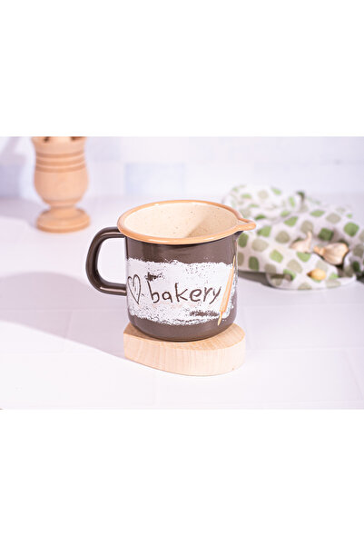 Metalac Mug with spout 0.8l Bakery enamel/10cm/0.8l