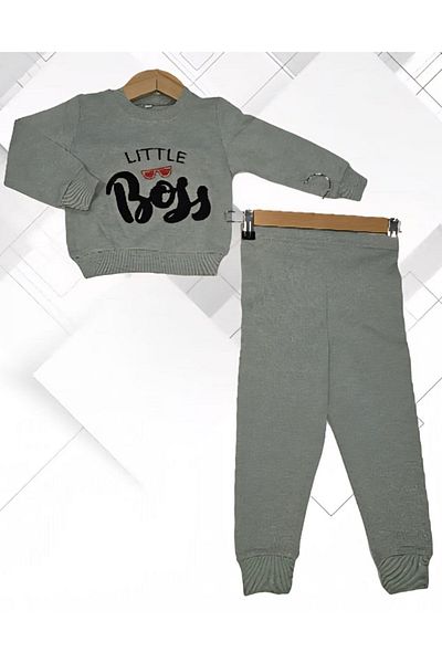 Burç Boy's Seasonal Embroidered Combed Cotton Children's Set
