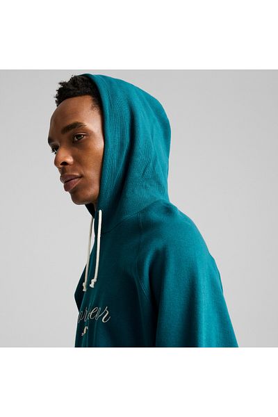 Puma Mens CLASSICS+ Relaxed Hoodie - Green