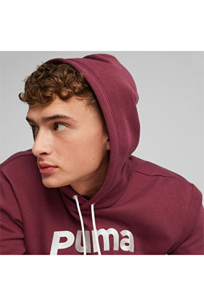 Puma Mens Team Hoodie - Red