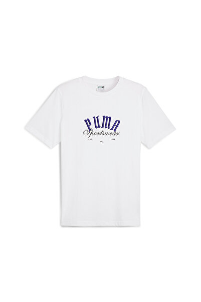 Puma Mens GRAPHICS Sportswear Tee - White