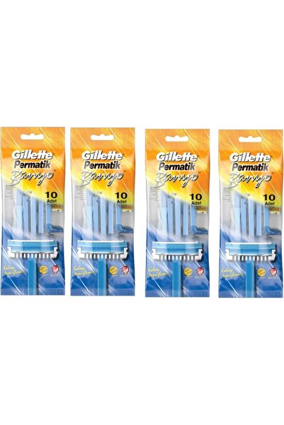 Gillette Permatic Baie 10 pungi x 4 bucăți