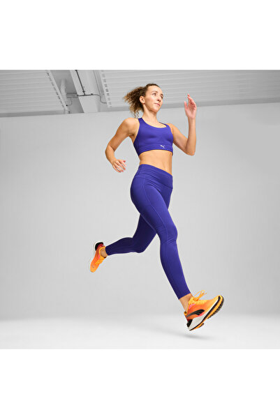 Puma Womens RUN FAV VELOCITY Full-Length Running Tights - Blue