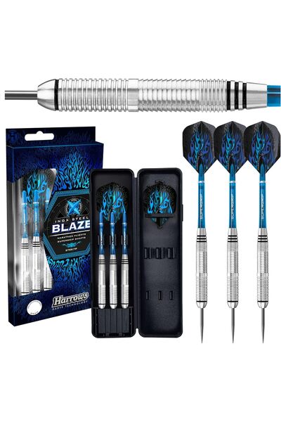 Harrows Unisex's Blaze INOX Steel Darts, Multi