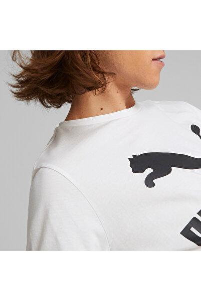 Puma Mens Classics Logo Tee - White