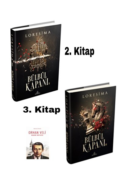 Ephesus Yayınları Bülbül Kapanı 2, Bülbül Kapanı 3 Loresima 2 Kitap Ciltli Set