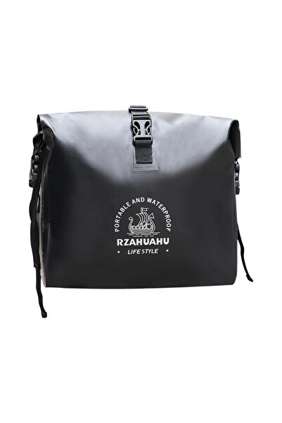 Streak Geniş Kapasiteli Motosiklet Çantası Bisiklet Arka Bagaj Çanta Su Geçir...