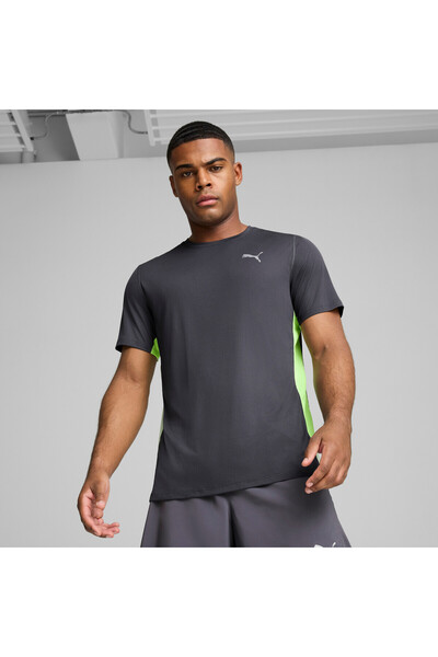 Puma Mens RUN FAVORITE Tee - Gray
