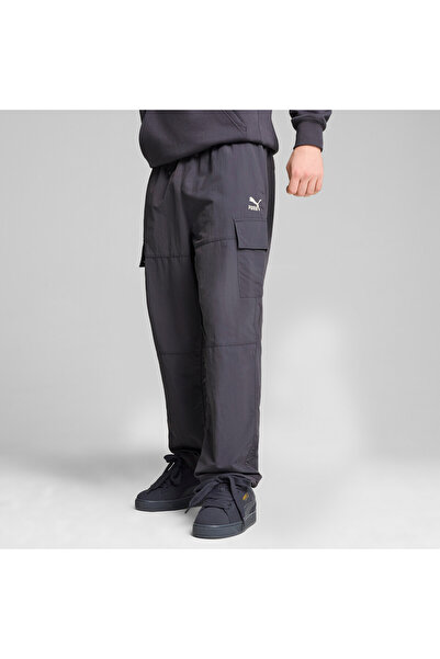 Puma Mens CLASSICS Cargo Pants - Gray