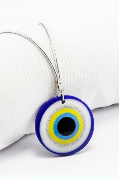 biuti Lacivert Nazar Boncuklu Araba Dikiz Ayna Süsü, Yeni Araba Hediyesi