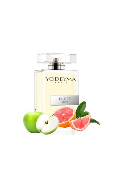 Yodeyma Fruit Men Eau de Parfum for Men, Grapefruit, Apple and Wood, 100ml