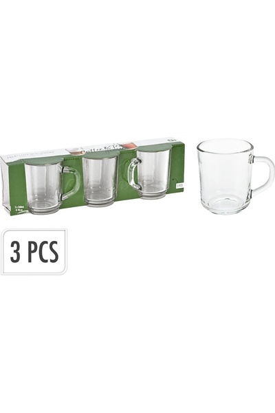 Gift Design Set of 3 coffee cups 240 ml