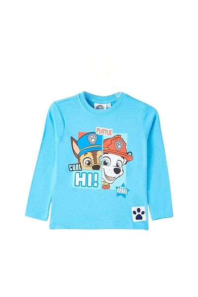 PAW PATROL Bluza cu maneca lunga, 100% bumbac, multicolor, Playful Cool, Paw Patrol