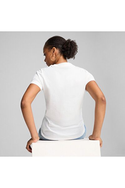 Puma Womens SQUAD Graphic Tee - White