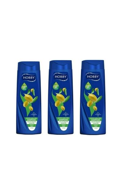 Hobby Shampoo Olive Extract 500ml 3 Pack