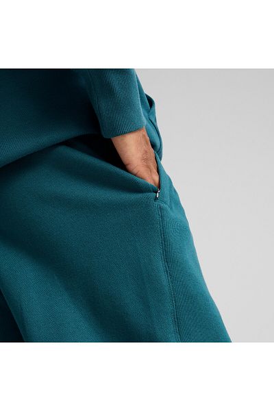 Puma Mens CLASSICS+ Relaxed Sweatpants - Green