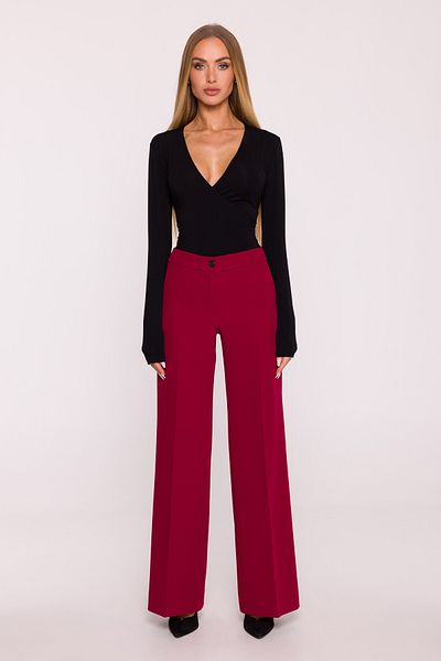 Made of Emotion Women's wide-leg pants with pockets
