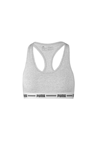 Puma Womens Racer Back Top (1-Pack) - Gray