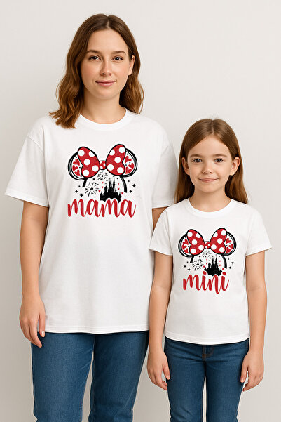SVART WEAR MAMA MINI dISNEY Set de tricouri combinat pentru mamă și fiică tri...