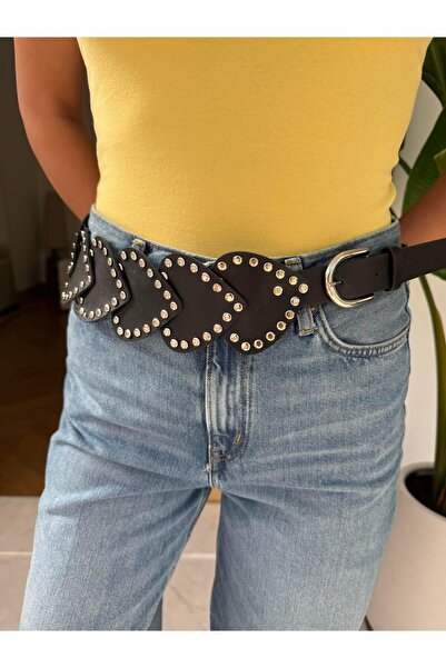 Tina İstanbul Accesoriu inimă CureaNegru