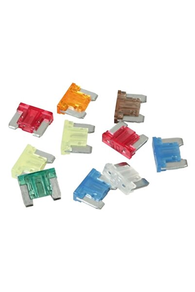 Lampa Set sigurante plate micro cu profil redus, 10 buc, 12/32V