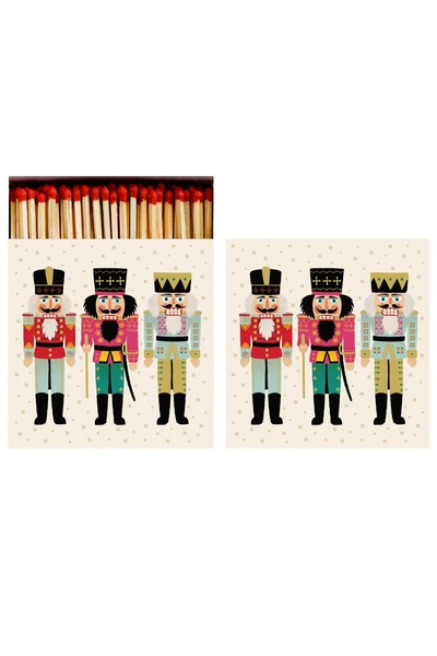 Hester & Cook Nutcrackers Matches Box Of 60
