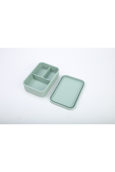 BABYDREAM Silicone Travel Feeding Gift Set - Green - 7 Pcs