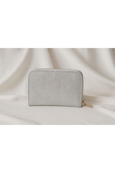 Aura Collection Online Luna Shiny Glitter Zipper Wallet