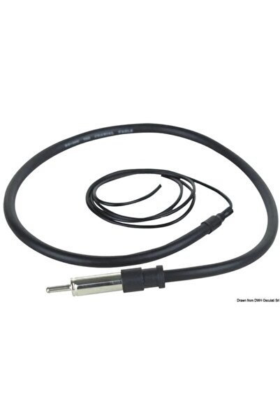 OSCULATI Antenă L'MRANT10 Minima FM/AM, Recepție Optimă, Impedanță 75 Ohm, Do...