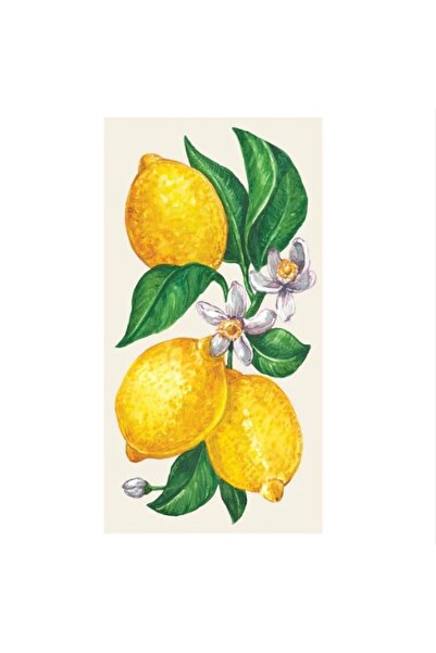 Hester & Cook Lemons Guest Napkin - pack of 16