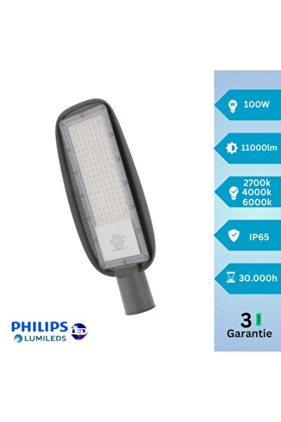 LDM Lampă de iluminat stradal Harlem 100W Lumileds 11000Lm IP65 - 5000K