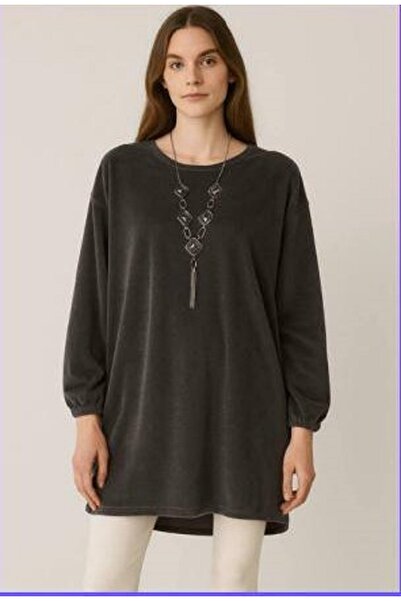 Sum KOLYELİ KADİFE TUNİK