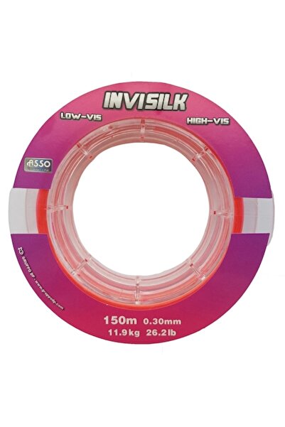 Mimteam Fir Asso Invisilk Pink 300m, Monofilament pentru crap, feeder și prădător, diametru 0,20 mm