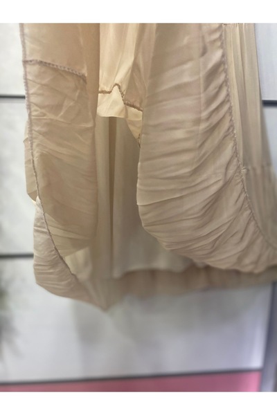 edi collection Layered Chiffon Skirt with Lining