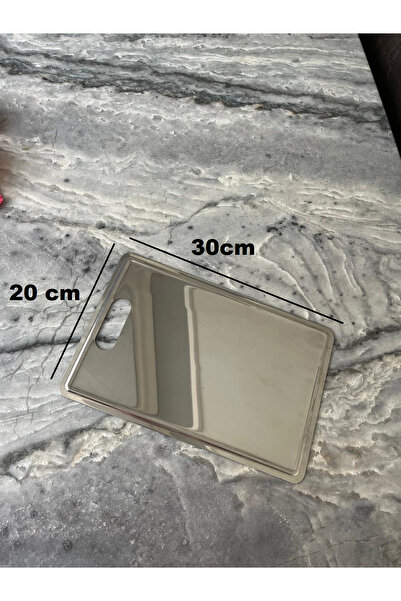 EcoVibe Quality Cutting Board Stainless Steel (304) Chopping Antibacterial Steel Cutting Board